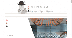 Desktop Screenshot of chutmonsecret.com